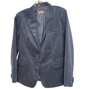 TanJay Blazer Navy Blue Soft Lightweight Lined Jacket with Pockets, Padded